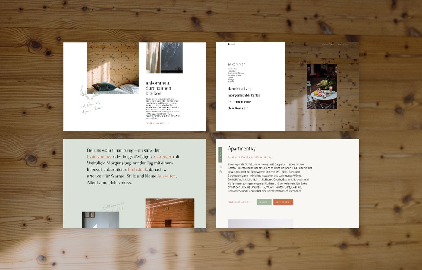 Heini Hotel & Apartments - Detail Webdesign