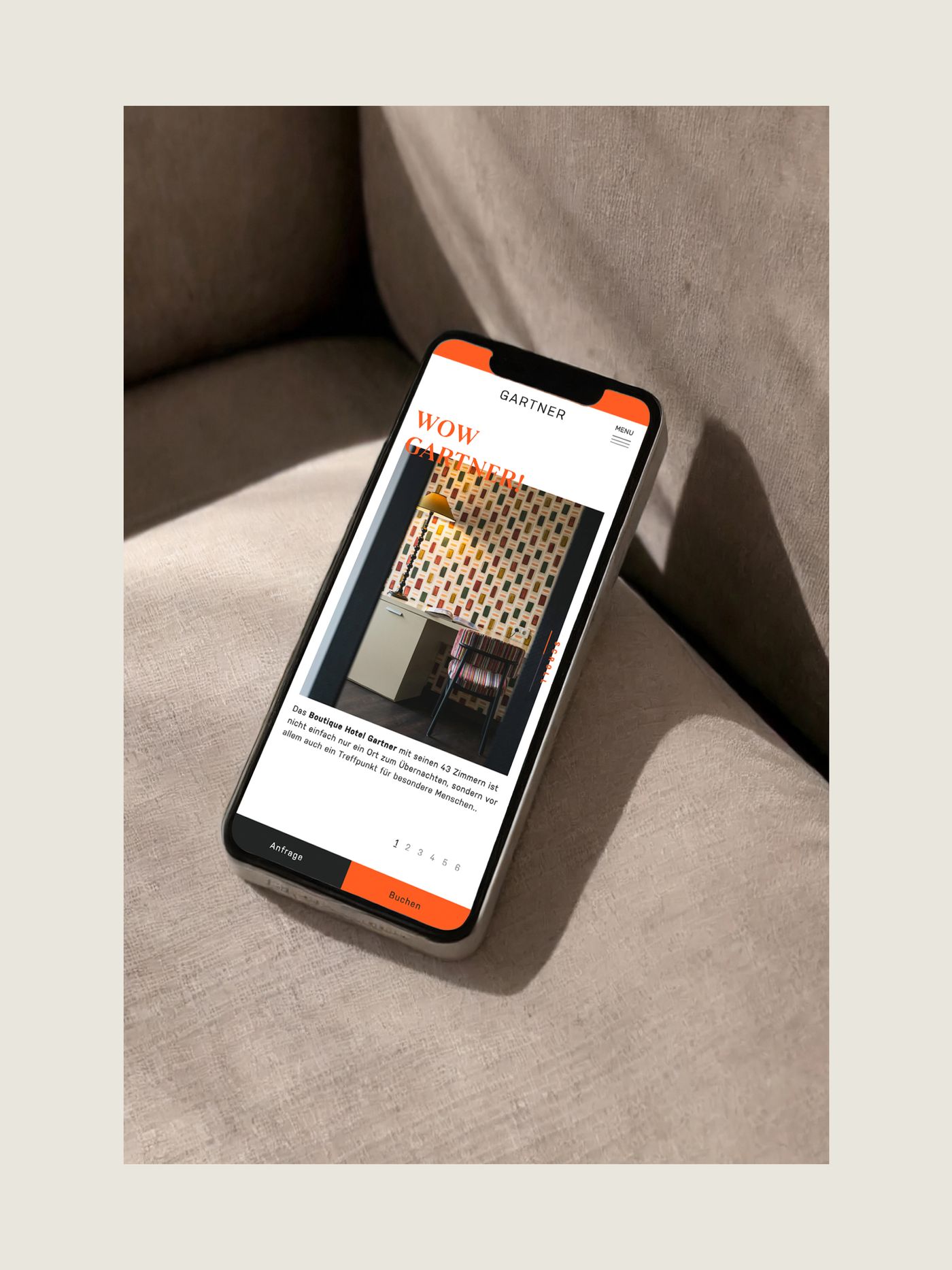 Hotel Gartner - Responsive  Design