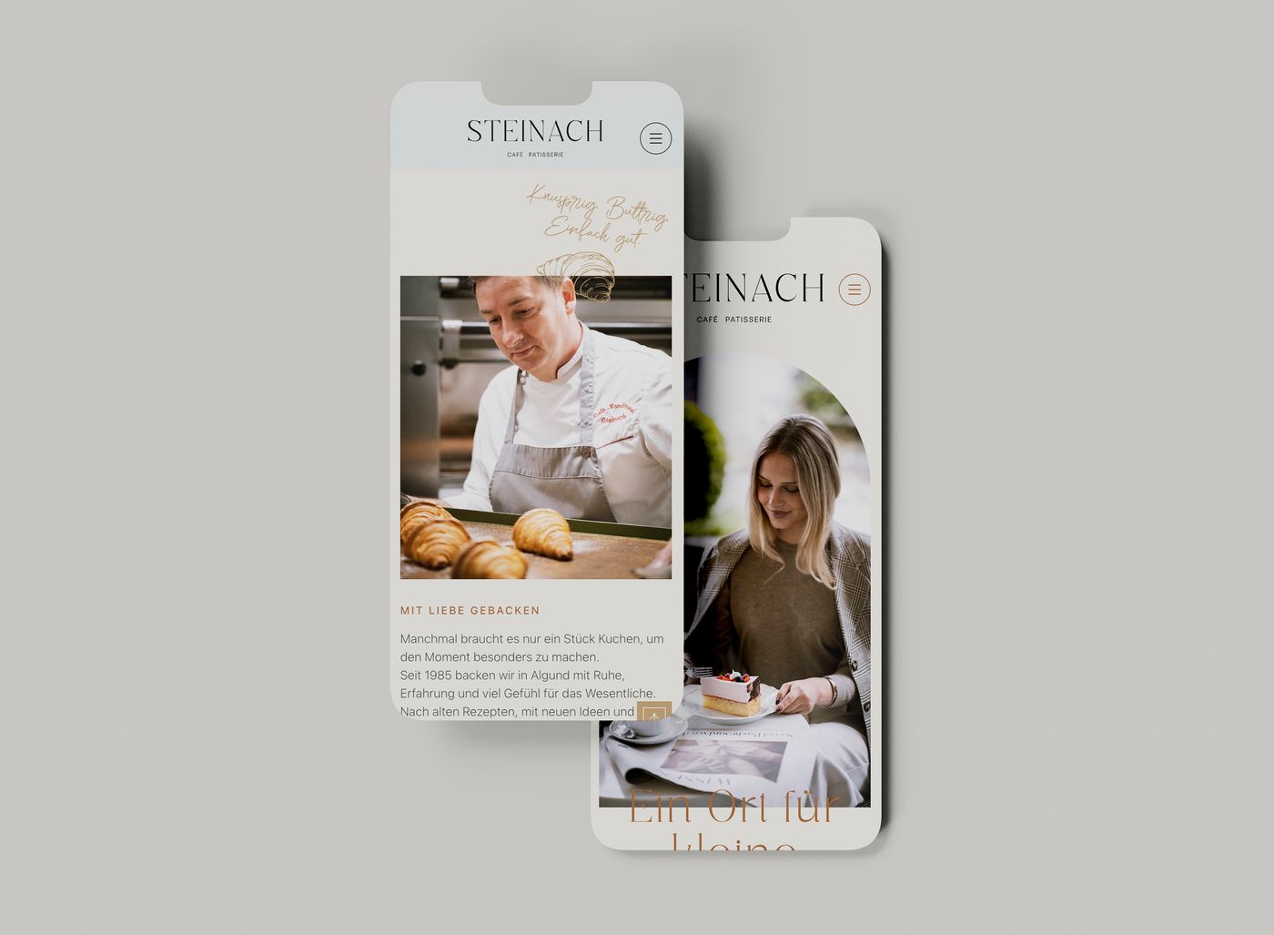 Steinach – Screendesign responsive