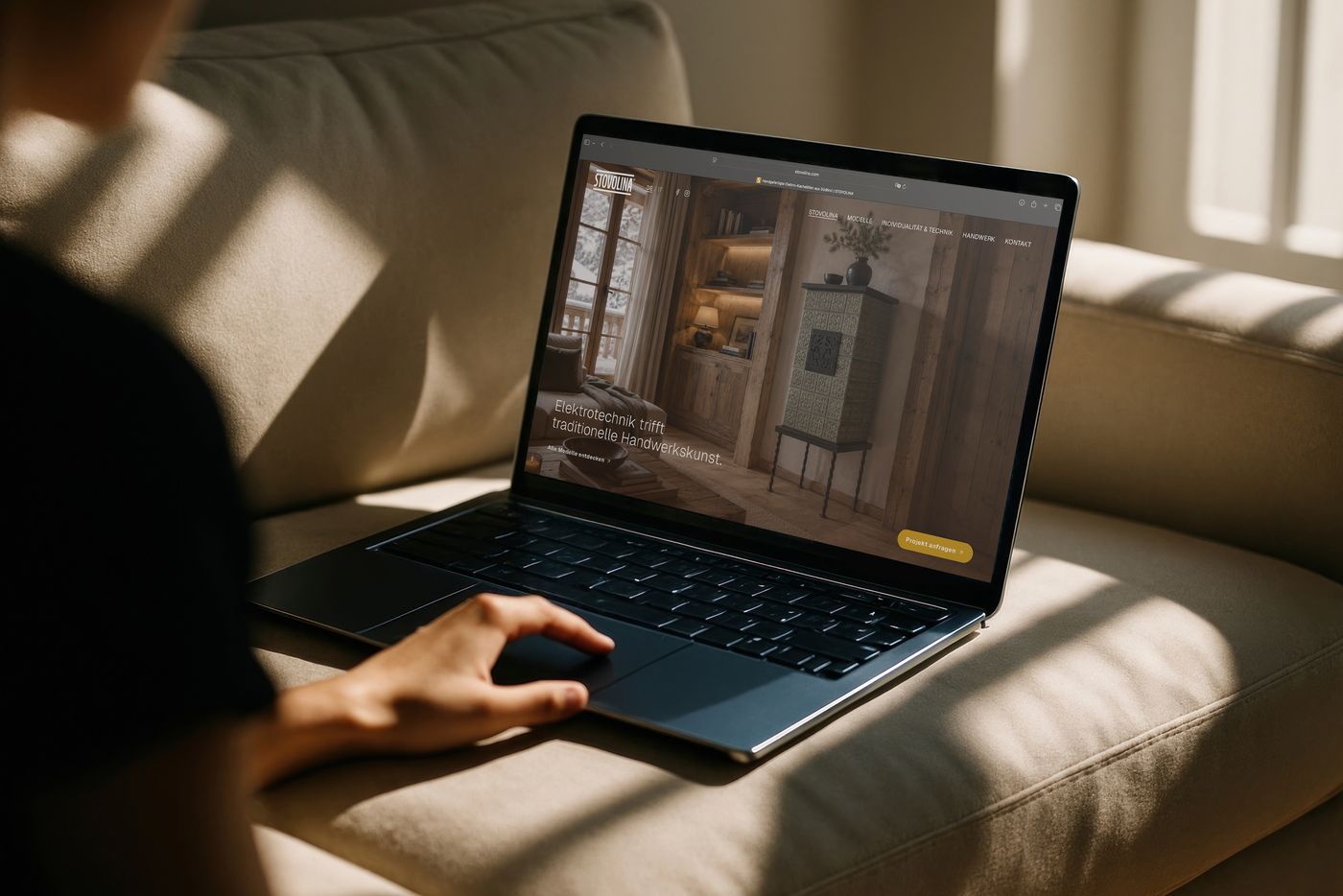 Stovolina Südtirol Webseite